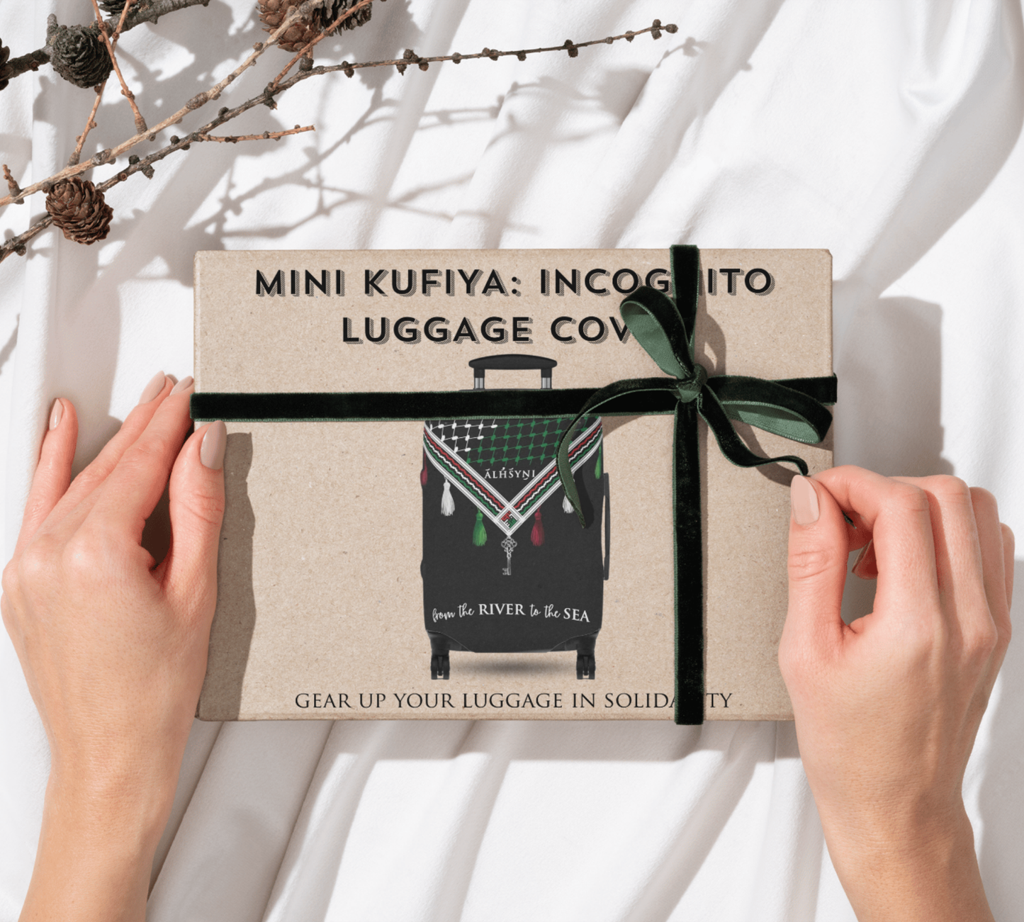 MK Luggage Cover